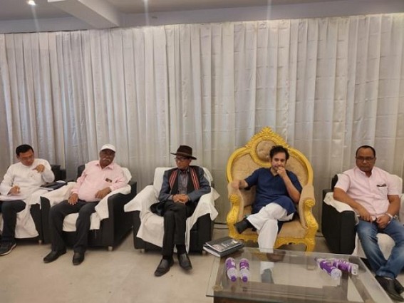 Tipra Motha condemned Attack on Congress party and Police's Arrest of Congress Workers : Asked, 'Why would Congress Attack on Sudip Barman?' Tipra Motha condemned Attack on Congress party and Police's Arrest of Congress Workers : Asked, 'Why would Congress Attack on Sudip Barman?'